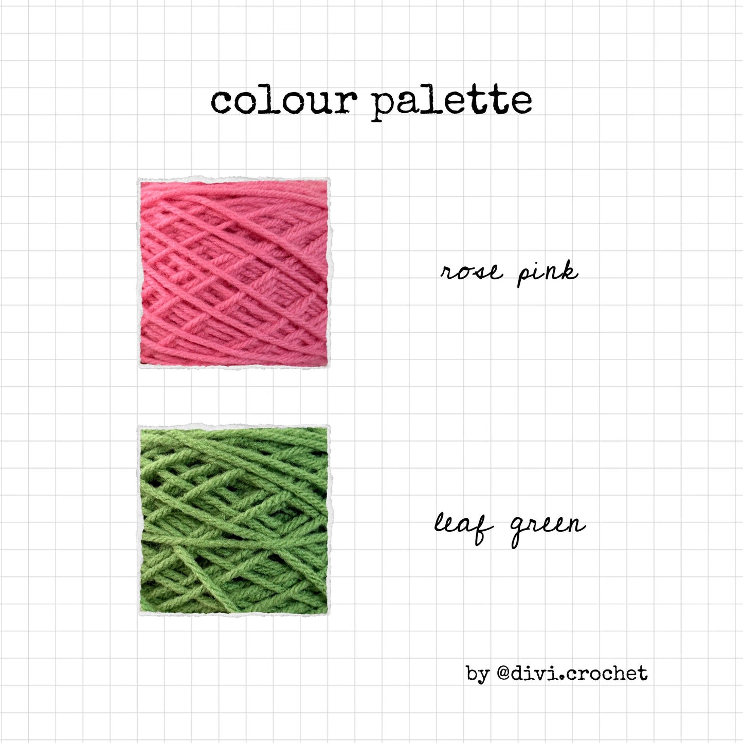 Rose Palette Crochet Kit