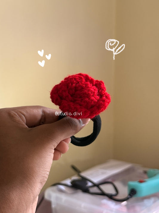 rose hair tie