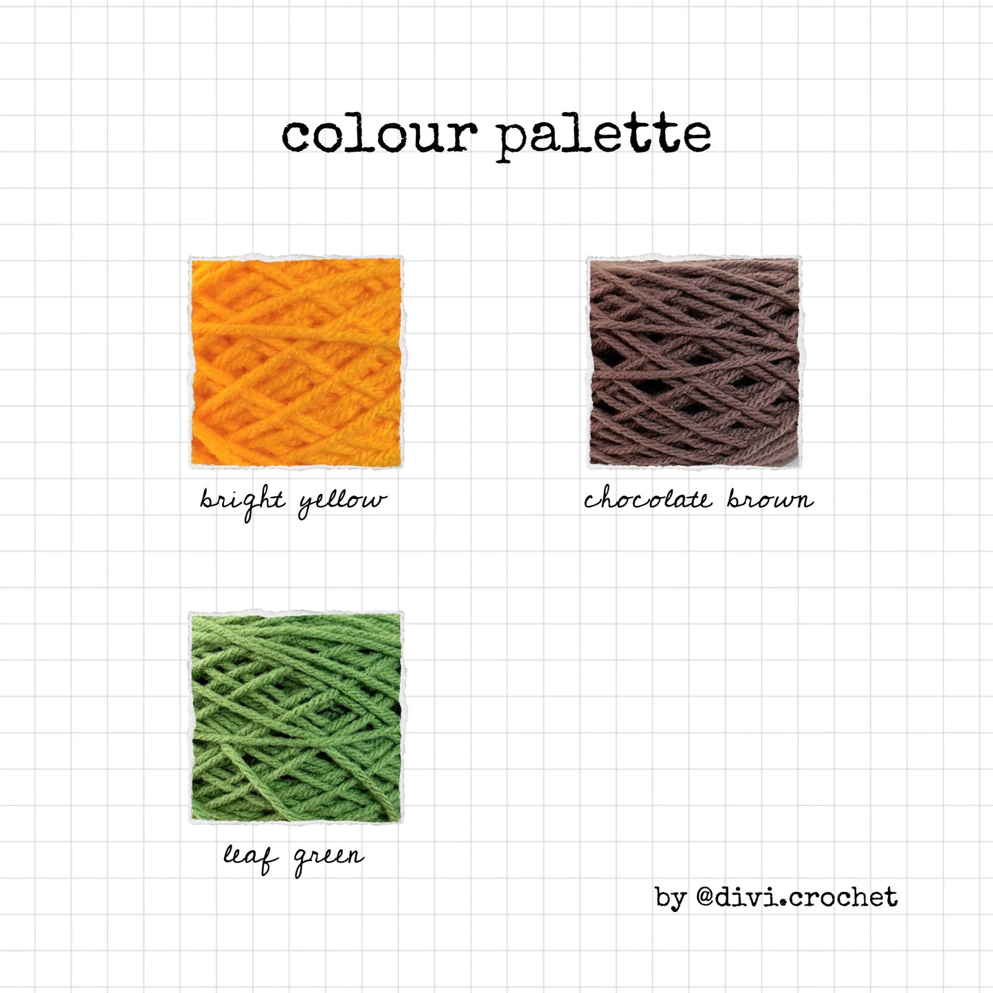 Sunflower/ Daisy Palette Crochet Kit