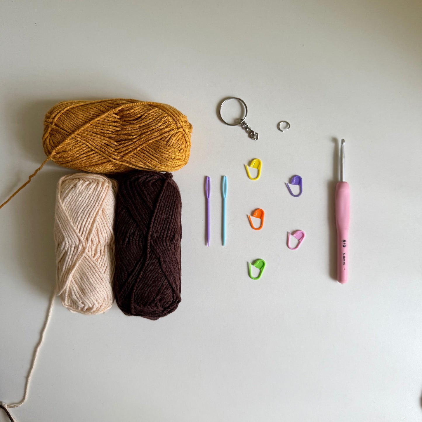 sunflower granny square crochet kit