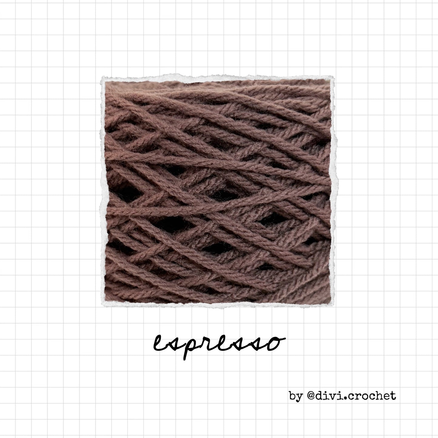 Coffee Palette Crochet Kit